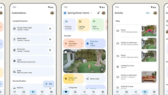 谷歌开放新版Home应用，支持Matter设备